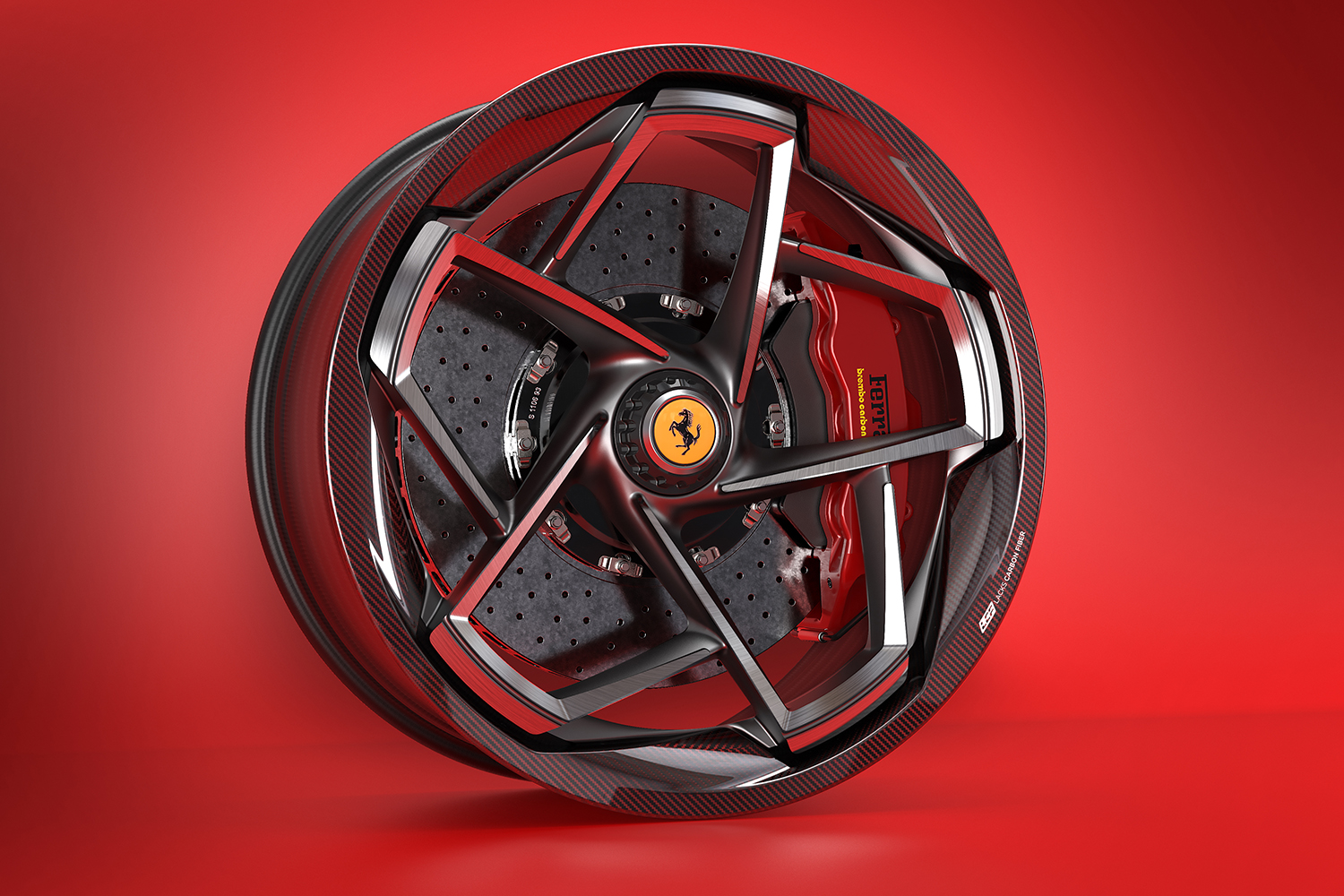 Ferrari SF90 Studio Detail V 1-2 Ferrari SF90 Studio Detail V 1-2